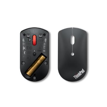 Lenovo Mouse - Bluetooth - Optical - 3 Button(s) - Black