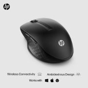 HP 430 Mouse - Bluetooth - USB Type A - Optical - 5 Button(s) - 4 Programmable Button(s)