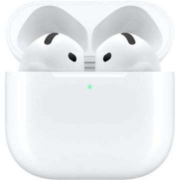 Apple AirPods 4 Earbuds with Active Noise Cancellation – True Wireless Bluetooth 5.3, USB-C Charging Case, White