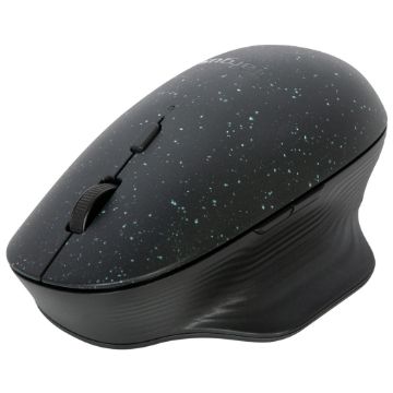 Targus ErgoFlip AMB586GL Mid Size Mouse - Bluetooth - BlueTrace - 6 Button(s) - Black