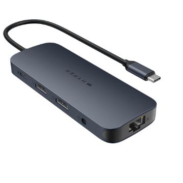 Targus HyperDrive HD4006GL USB Type C Docking Station - Memory Card Reader - SD - Midnight Blue
