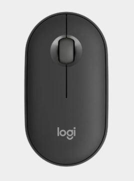 Logitech Pebble 2 M350s Mouse - Bluetooth - USB - Optical - 3 Button(s) - Tonal Graphite