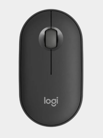 Logitech Pebble 2 M350s Mouse - Bluetooth - USB - Optical - 3 Button(s) - Tonal Graphite