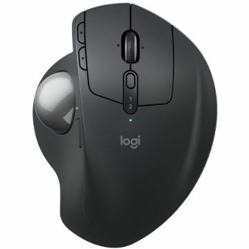 Logitech MX Ergo S Trackball - Bluetooth - USB Type A - Optical - 8 Button(s) - 6 Programmable Button(s) - Graphite