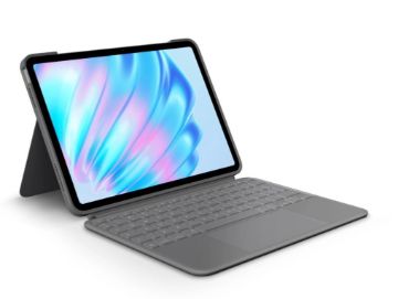 Logitech Combo Touch For iPad Air 11" (4TH & 5TH gen,M2 & M3) - Oxford Grey