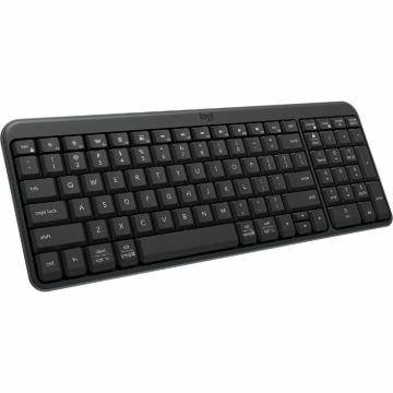 Logitech K250 Keyboard - Wireless Connectivity - English - Graphite
