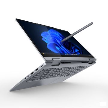 Lenovo ThinkBook 14 G5 IAU 21SQ0005AU 14" Touchscreen Convertible 2 in 1 Notebook - WUXGA - Intel Core Ultra 7 255U - 32 GB - 512 GB SSD - Luna Gray