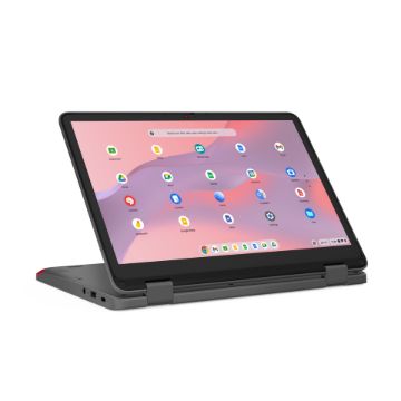 Lenovo 500e Yoga Gen 4 Chromebook - 12.2" 1920x1200 Touch, Intel N100, 8GB, 64GB, Garaged Pen, 47Wh Bat, 1.32KG, 1YR RTB WTY