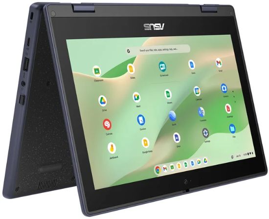 Asus CR1104 Flip 11.6''HD Touch w/Gorilla Glass/ Flip/ Stylus / Intel N100/ 4GB DDR5/ 32G/ Rugged/Wifi6E/ Dual camera/Mineral grey-IMR/1Y Warranty