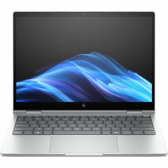 HP EliteBook 8 Flip G1i 13" 2-in-1 AI Notebook – Intel Core Ultra 5, 16GB RAM, 512GB SSD, Touchscreen, 5G, Win 11 Pro - Glacier Silver