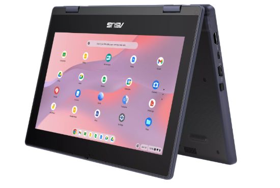 Asus CZ1104 (Rugged/Flip/Touch/Stylus) 11.6" HD w/Gorilla Glass,MT8189,4GB DDR5X,64GB emmc,WIFI 6E,Mineral Grey,Chrome Os, 1Y Free Pickup And Return