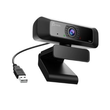 J5create Jvcu100 Usb Full HD Webcam (1080P/30 FPS) With 360 Rotation