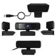 J5create Jvcu100 Usb Full HD Webcam (1080P/30 FPS) With 360 Rotation